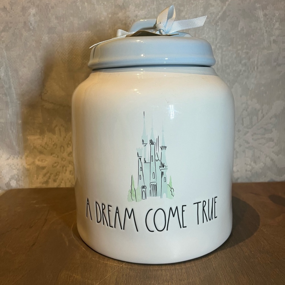 Rae Dunn A Dream Come True Cinderella Castle Canister